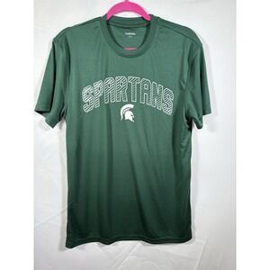 Captivating T shirt Size M Michigan State Spartans Short Sleeve Pullover
